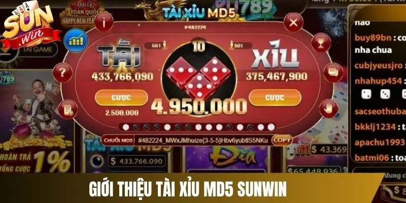 Giới thiệu tài xỉu MD5 Sunwin