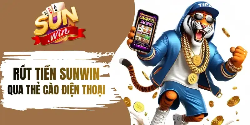 Rút tiền qua thẻ cào có tỷ lệ quy đổi 1:1