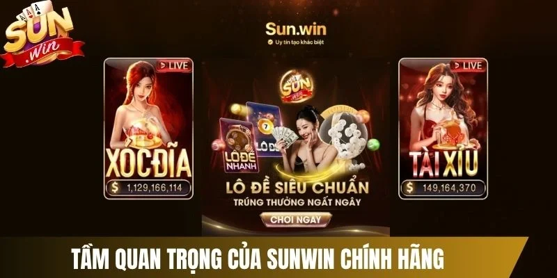 Tầm quan trọng của Sunwin chính hãng