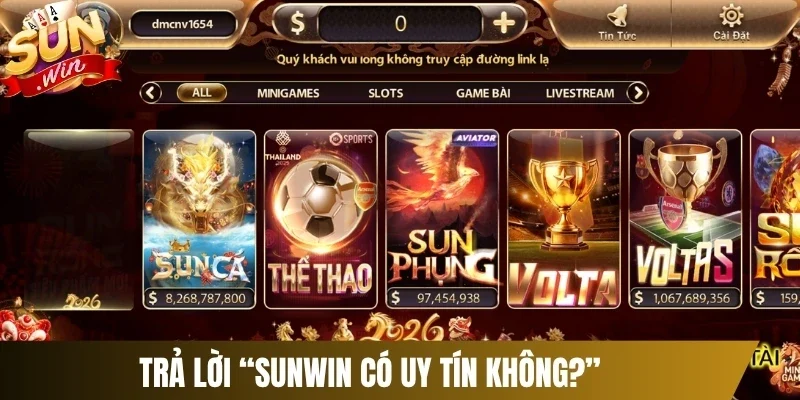 Trả lời “Sunwin có uy tín không?”